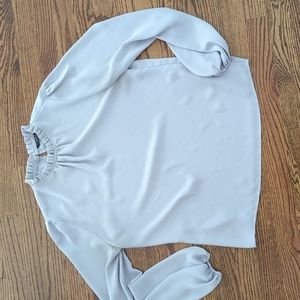 Light gray blouse